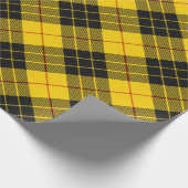 MacLeod Scottish Clan Tartan Plädoyer Pattern Geschenkpapier (Ecke)