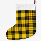 MacLeod Scottish Clan Tartan Plädoyer Pattern Großer Weihnachtsstrumpf (Rückseite)
