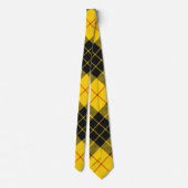 MacLeod Scottish Clan Tartan Plädoyer Pattern Krawatte (Rückseite)