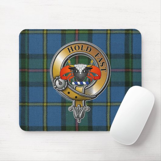 MacLeod Tartan & Abzeichen Mousepad (Mit Mouse)