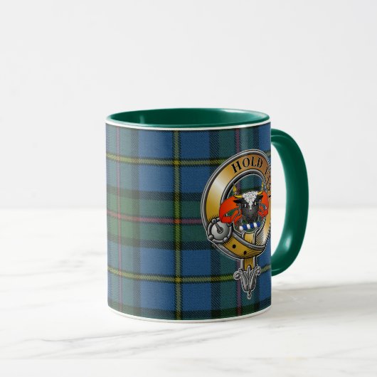 MacLeod Tartan & Abzeichen Tasse (VorderseiteRechts)