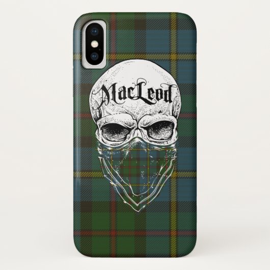 MacLeod Tartan-Bandit Case-Mate iPhone Hülle (Rückseite)