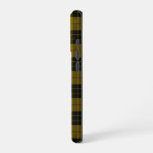 MacLeod-Tartan gelb-schwarzes Karo iPhone Hülle (Linke Seite)