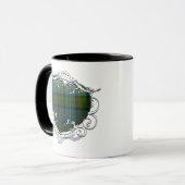 MacLeod Tartan Herz Tasse (Vorderseite Links)