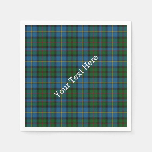 MacLeod Tartan Kariert Paper Napkins Serviette (Vorderseite)
