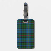 MacLeod Tartan-karierter Gepäck-Umbau Gepäckanhänger (Rückseite vertikal)
