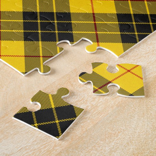 MacLeod Tartan Kariertes Muster Puzzle (Seite)