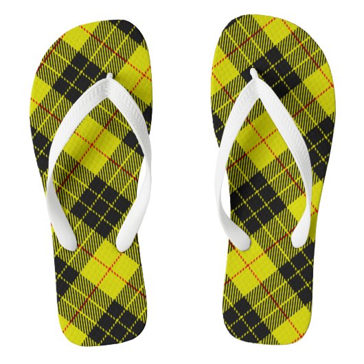 MacLeod-Tartan-Muster Badesandalen (Fußbett)
