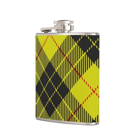 MacLeod-Tartan-Muster Flachmann (Links)