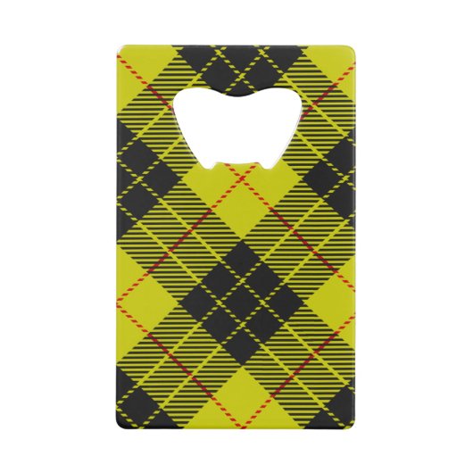 MacLeod-Tartan-Muster Geldbeutel Flaschenöffner (Vorderseite)