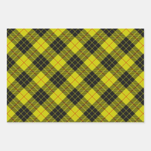 MacLeod-Tartan-Muster Geschenkpapier Set (Vorderseite 3)