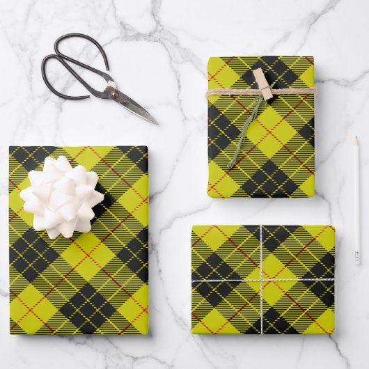 MacLeod-Tartan-Muster Geschenkpapier Set (Vorderseite)
