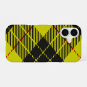 MacLeod-Tartan-Muster iPhone 16 Hülle (Rückseite (Horizontal))