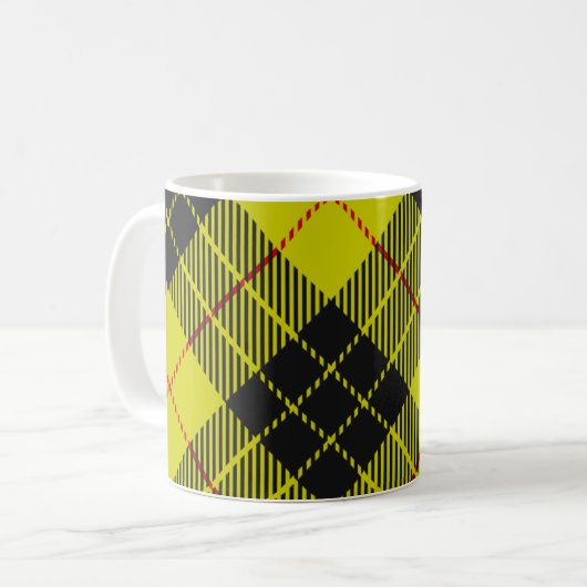 MacLeod-Tartan-Muster Kaffeetasse (Vorderseite Links)