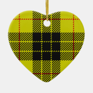MacLeod-Tartan-Muster Keramik Ornament