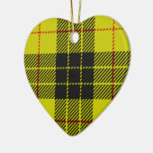 MacLeod-Tartan-Muster Keramik Ornament (Links)