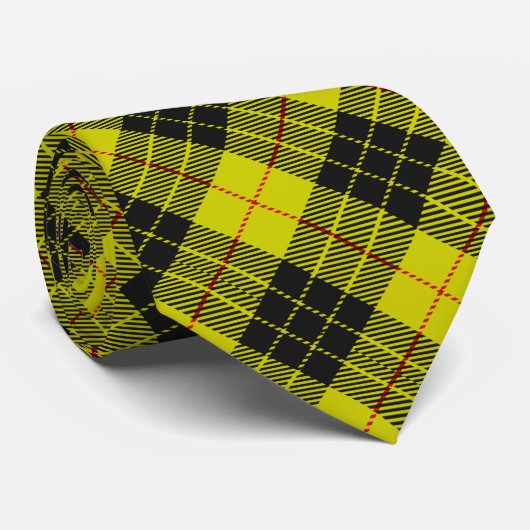MacLeod-Tartan-Muster Krawatte (Gerollt)