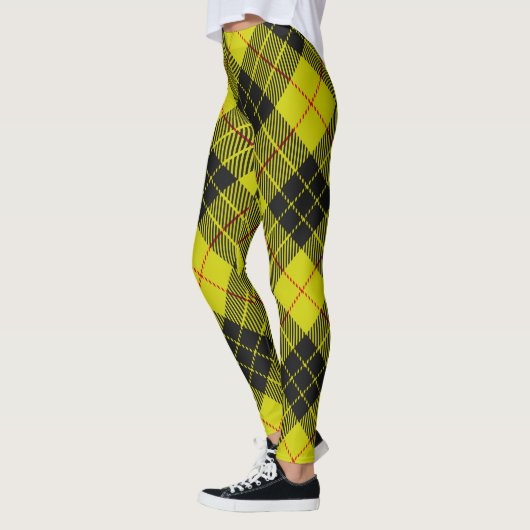 MacLeod-Tartan-Muster Leggings (Links)