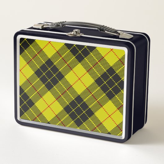 MacLeod-Tartan-Muster Metall Brotdose (Vorderseite)