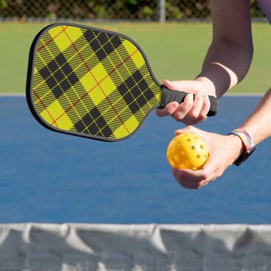 MacLeod-Tartan-Muster Pickleball Schläger (InSitu)