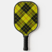MacLeod-Tartan-Muster Pickleball Schläger (Rückseite)