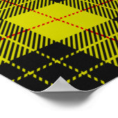 MacLeod-Tartan-Muster Poster (Ecke)
