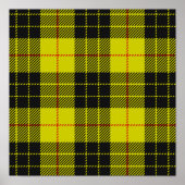 MacLeod-Tartan-Muster Poster (Vorne)