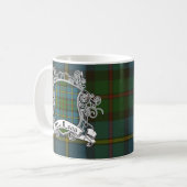 MacLeod Tartan-Schild Kaffeetasse (Vorderseite Links)