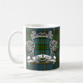 MacLeod Tartan-Schild Kaffeetasse (Links)