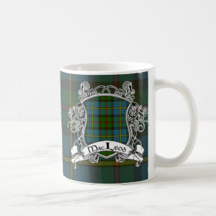 MacLeod Tartan-Schild Kaffeetasse