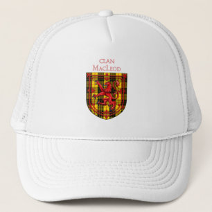 MacLeod Tartan Scottish Kariert Lion Rampant Truckerkappe