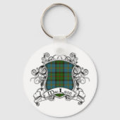MacLeod Tartan Shield Schlüsselanhänger (Vorderseite)