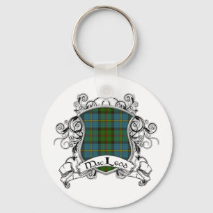 MacLeod Tartan Shield Schlüsselanhänger