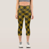 MacLeod Tarttan kariert Capri Leggings (Vorderseite)