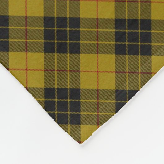 MacLeod Tarttan kariert Fleecedecke (Ecke)
