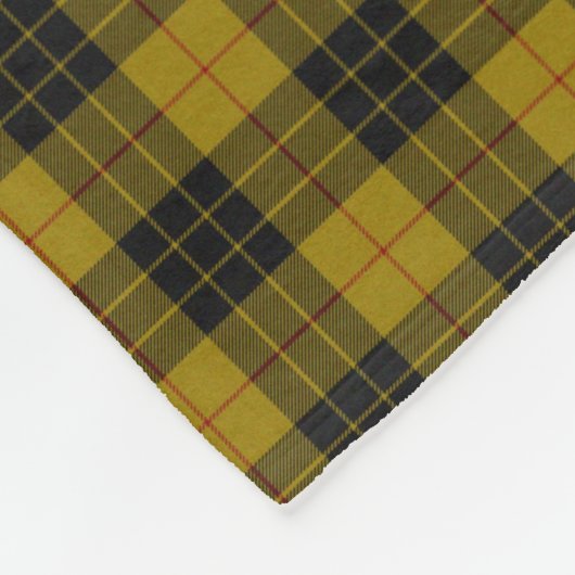 MacLeod Tarttan kariert Fleecedecke (Ecke)