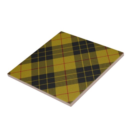 MacLeod Tarttan kariert Fliese (Seite)