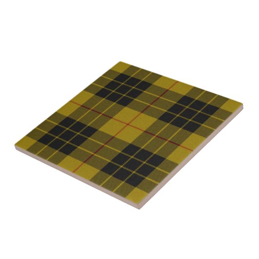MacLeod Tarttan kariert Fliese (Seite)