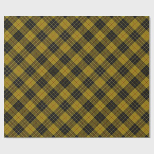 MacLeod Tarttan kariert Geschenkpapier (Flach)