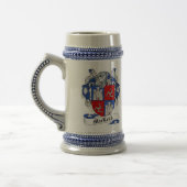 MacLeod Wappen Stein - Familienwappen Bierglas (Links)