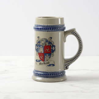 MacLeod Wappen Stein - Familienwappen Bierglas