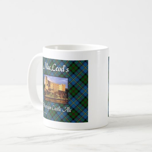 MacLeods Dunvegan Castle Ale Cup Kaffeetasse (Vorderseite Links)