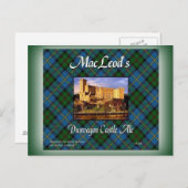MacLeod's Dunvegan Castle Ale Postkarte (Vorne/Hinten)