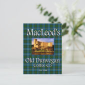 MacLeod's Old Dunvegan Coffee Co. Postkarte (Stehend Vorderseite)