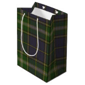 MacManus Tartan Mittlere Geschenktüte (Rückseite Schrägansicht)