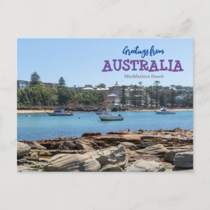 MacMasters Beach Australien Reise Postkarte