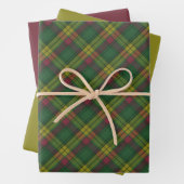 MacMillan Altes ancient Original Scottish Tartan Geschenkpapier Set (Beispiel)