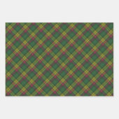 MacMillan Altes ancient Original Scottish Tartan Geschenkpapier Set (Vorderseite)