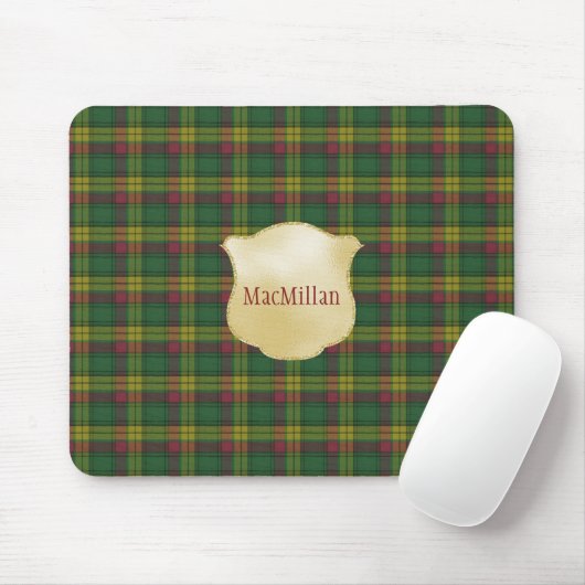 MacMillan Altes ancient Original Scottish Tartan Mousepad (Mit Mouse)