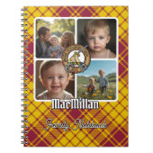 MacMillan Familienfoto-Collage Notizblock (Vorderseite)